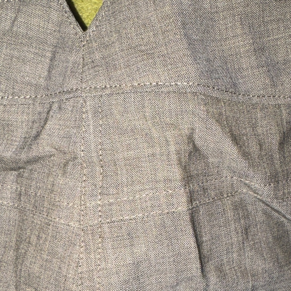 Theory Women's Gray cuffed Ankle Pants - Picture 11 of 12